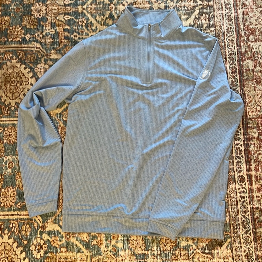 Men’s Peter Millar Golf Club of Houston Logo 1/4 Quarter Zip Pullover Medium